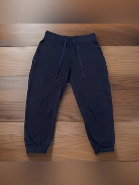 Lululemon City Sweat Joggers Black Mens Small With Drawstring